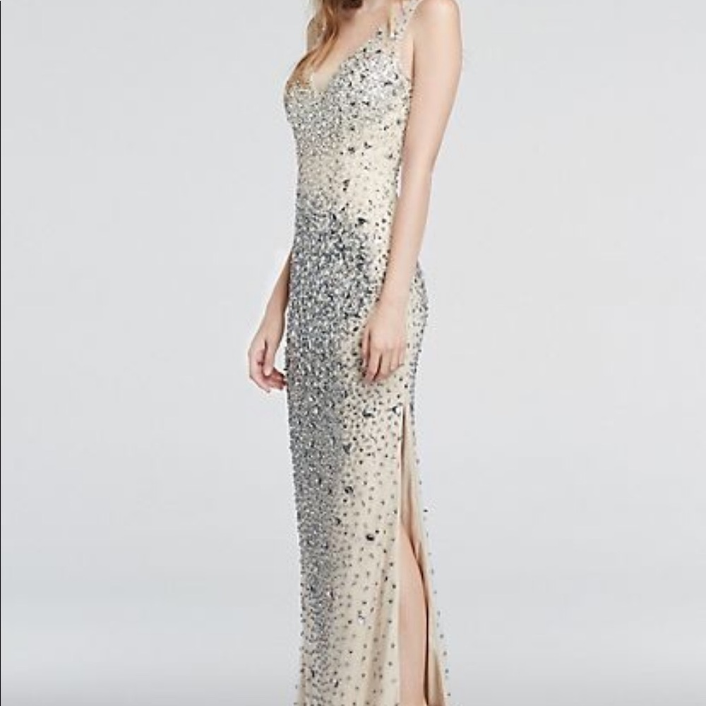 CRYSTAL PROM DRESS ✨